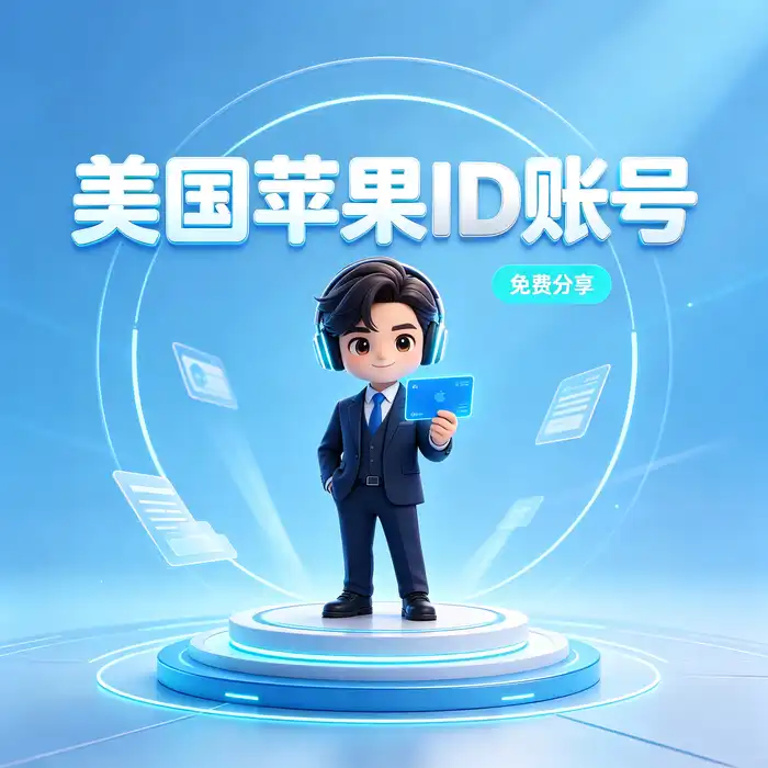 美国区 App Store 应用浏览与账户地区设置的示意图